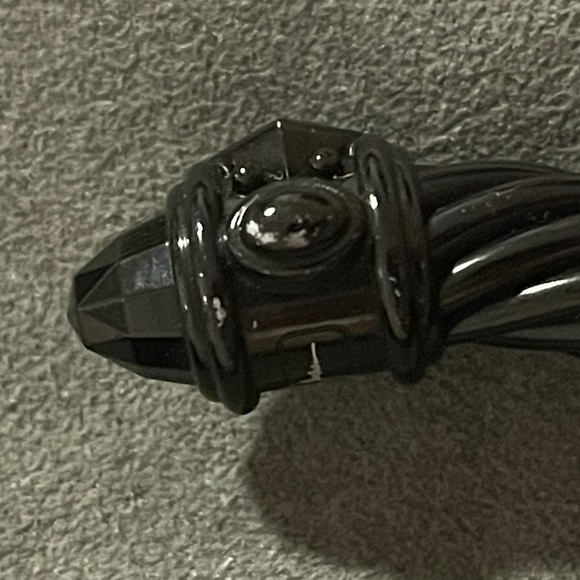 EUC DAVID YURMAN 10 mm Black Aluminum Renaissance Cable Bangle - Picture 6 of 10